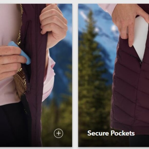 New with Tags - Columbia Women's Joy Peak II Long Vest - Size Medium - Picture 7 of 9